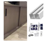 Kit Di Binari Hardware For Porta Scorrevole Doppia For Armadio Bypass
