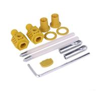 Kit di bloccaggio per WC a parete con inserti in nylon e bulloni in ferro per mantenere la posizione della seduta WC nel tempo