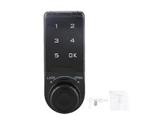 Kit di blocco del cabinet elettronico, tocco della tastiera blocco password smart deadbolt deadbolt ingleto senza chiave mobile per mobili per mobili per la casa. (Installazione L = 20)