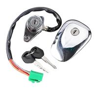 Kit di blocco del sedile dell'interruttore di accensione con chiave compatibile con VS400 VS600 VS700 VS750 VS800 VS1400 Intruso 400 600 700 750 800 1400 Modelli motociclisti S50