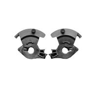 Kit di blocco grilletto con leve posteriori e pulsante posteriore, for controller Xbox One Elite Series 2, accessorio cursore sinistro/destro(Black)