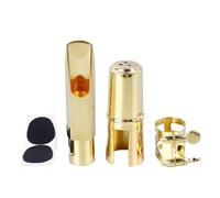Kit di bocchetto per bocchetto di bocchino sassofono Alto per la performance del palcoscenico e registrazione musicale (6c)