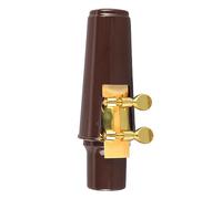 Kit di bocchino saxopice alto premium in metallo in plastica in plastica sax cover ligature strumenti accessori strumenti sostituiti per i giocatori di sax amanti della musica (Marrone)