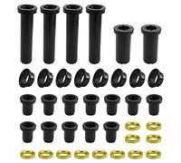 Kit di boccole per braccio a A per sospensioni posteriori, materiale in gomma, adatto per Polaris Sportsman 500 RSE 400 4x4 700, set di distanziali per boccole lunghe inferiori corte, 38 pezzi