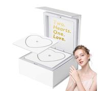 Kit di bracciale permanenti di coppie, kit per bracciale permanente,Set di gioielli permanenti Braccialetti di amicizia chiusa | Bloccando una catena di gioielli per il cuore unica per le donne