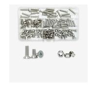 Kit Di Bulloni A Vite Con Esagono Incassato In Acciaio Inossidabile M2 .5 M3 M4 M5 M6 Dado Esagonale Per Scooter Moto Bullone(M5 160pcs)