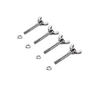 Kit di bulloni ad alette Stilts, accessori di ricambio per decorazioni per pittura su cartongesso, 4 confezioni