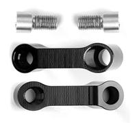 Kit di bulloni adattatori CNC per supporto specchietto retrovisore per moto da 2 pezzi da 10 mm