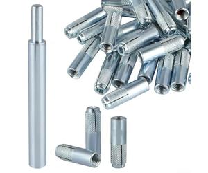 Kit di bulloni di espansione in acciaio inossidabile 304 per calcestruzzo con ancore a caduta e strumento di regolazione manuale, soluzione di ancoraggio resistente antiruggine per muratura in mattoni