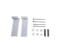 Kit di bulloni di montaggio for piedini a L for bidet, kit di fissaggio for WC e pavimento, kit di riparazione, accessori di ancoraggio Closestool(65mm)