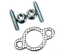 Kit di bulloni e dadi di scarico con guarnizione 24-041-49-S per motore serie CV CH, sostituzione diretta, resistente alle alte temperature, facile da installare, include 2 prigionieri, 2 dadi, 1