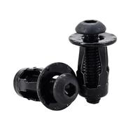 Kit di bulloni e dadi for rivetti a forma di petalo, espansione in metallo, M4, M5, M6, M8(Round Head (Black),M5x18(50Pcs))