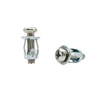 Kit di bulloni e dadi for rivetti a forma di petalo in acciaio inossidabile 304, dadi di bloccaggio con morsetto in metallo, dadi di bloccaggio M4-M8(Round Head,M6x20 (10Pcs))