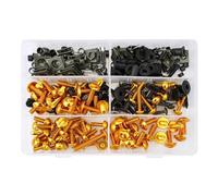 Kit Di Bulloni E Dadi Per Carenatura Completa Per Moto Per SUZUKI GSR400 GSR600 V-Strom DL 1000/650 GSX-S750 SV650 GSXS1000 Kit Bulloni Di Carenatura Completo(Oro)