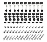 Kit Di Bulloni E Viti Per Carenatura Moto Per Per CBR1100XX Super Blackbird 1996-2008 Clip Dado Per Completa In Acciaio Inox Viti Carenatura Di Fissaggio(Argento)