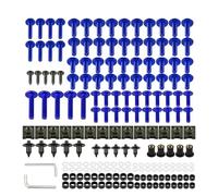 Kit Di Bulloni E Viti Per Carenatura Moto Per Suzuki GSX650F GSX600F GSX750F Set Dadi Clip, Parti, Elementi Fissaggio Per Parabrezza, Rondelle Viti Carenatura Di Fissaggio(BLU)