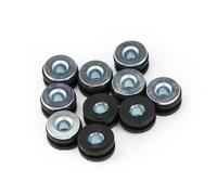 Kit di bulloni for passacavi/gomme laterali for moto M6 da 10 pezzi, adatti for Kaw(10pcs)