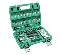 Kit Di Bussole Da 6,35 mm Set 53 Pezzi Con Prolunga Metrica E Attacco Da