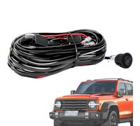 Kit Di Cablaggio Per Barra Di Luce A LED - Cablaggio A Relè Da 12 V, Set Di Cavi Driver Plug & Play Impermeabili | Kit Di Cablaggio Di Facile Installazione Per A LED Fuoristrada Anti