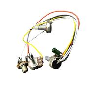 Kit Di Cablaggio Per Basso Con Potenziometro 500K Precablato 2T1V Per Accessori Per Chitarra Elettrica Cablaggi Per Chitarra