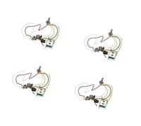 Kit Di Cablaggio Per Chitarra 4 Set Di Cablaggio Precablato Per Chitarra Elettrica Interruttore A Levetta A 3 Vie 1V1T 500K