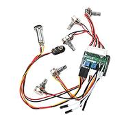 Kit di Cablaggio per Chitarra Elettrica 1 Imposta Le Parti Del Cablaggio Del Preamplificatore Attivo Con Cinque Potenziometri Individuali Per Basso Cablaggio per Chitarra