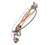 Kit di Cablaggio per Chitarra Elettrica Cablaggio Per Chitarra Elettrica Potenziometro Per Chitarra Precablato Per L'aggiornamento Della Chitarra Controlla Le Parti Cablaggio per Chitarra