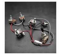 Kit di Cablaggio per Chitarra Elettrica Cablaggio Per Chitarra Precablato Caricato 2T2V Con Kit Precablati Per Grandi Pentole Da 500K Per Chitarra Elettrica Cablaggio per Chitarra