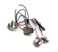 Kit Di Cablaggio Per Chitarra Elettrica Cablaggio Precablato Doppio Pickup Accessori Potenziometro 500K Cablaggi Per Chitarra