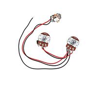 Kit di Cablaggio per Chitarra Elettrica Pentole Professionali Da 250K Accessori Durevoli Cablaggio Completo 1V1T Per La Sostituzione Del Basso Cablaggio per Chitarra