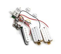 Kit di Cablaggio per Chitarra Elettrica Pickup Per Chitarra Elettrica Cablaggio Convertitore Precablato A 5 Vie Pickup Per Chitarra Elettrica For For ST Cablaggio per Chitarra (Color : HSH Wh)