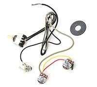 Kit di Cablaggio per Chitarra Elettrica Sostituzione Del Kit Di Cablaggio Per Chitarra Elettrica 1V1T Pentole Precablate 500K Per Chitarra Cablaggio per Chitarra