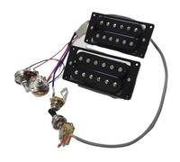 Kit Di Cablaggio Per Chitarra Pickup Per Chitarra Elettrica A Doppia Bobina Con Cablaggio Interruttore 1V1T 4C(Type1)