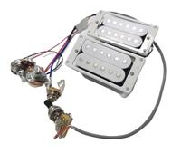 Kit Di Cablaggio Per Chitarra Set Di Pickup Humbucker Per Chitarra 1V1T Con Cablaggio Per Interruttore(Type4)