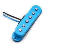 Kit di cablaggio precablato per pick-up sfalsato a bobina singola, pickup ST/SQ, in fibra di Alnico5, con clip in cartone (colore collo I)