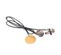 Kit di Cablaggio Precablato per Pickup Gu05 per Ukulele e Mandolino | Installazione senza Saldatura, per Amplificazione Strumentale e Sostituzione Pickup, Piezo e Jack