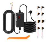 Kit Di Cablaggio Rigido, Kit Cablaggio Dash Cam, Dash Cam Hardwire Kit, 12V-30V A 5V, Protezione Bassa Tensione, Monitoraggio Del Parcheggio Alimentazione 24h, Per Dashcam
