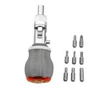 Kit di cacciaviti a cricchetto, kit di cacciaviti per riparazione elettronica, set di strumenti di riparazione per la casa, set rapido a due vie a testa di carota, set di cacciaviti a cricchetto a