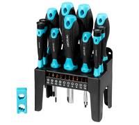 Kit di cacciaviti Cecotec Hardgyro 220 Magnetic 22 pezzi Acciaio CR-V