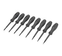 Kit di cacciaviti con 4 punte a taglio + 4 penne a croce ottimizzato per procedure di test elettrici efficienti