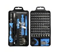 Kit di cacciaviti micro-torque 138-in-1 - Asta flessibile magnetica, viola(Blue)