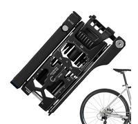 Kit di cacciaviti per riparazioni ciclistiche | Set di attrezzi per bici portatili | ingranaggio multifunzione 38 in 1 con punte intercambiabili e apribottiglie | Pratica cassetta degli attrezzi da