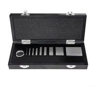 Kit di calibrazione per indicatore a quadrante con 9 blocchi di calibro AS0 Grado e NIST piatto ottico tracciabile a ISO 3650 (Livello 1)