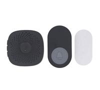 Kit di campanelli wireless, a lungo raggio 328ft 38 melodie 4 livelli di volume USB a motore di sicurezza della casa alimentato per casa per le grandi appartamenti uffici ABS