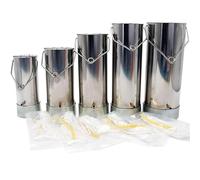 Kit di campionamento della qualità dell'acqua, cucchiaio regolabile in acciaio inossidabile e barile da 4 litri, sistema di raccolta dei campioni d'acqua durevole per test e analisi accurati