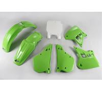 Kit Di Carenatura In Plastica Compatibile Con Kawasaki Kx 250 90-91 Verde