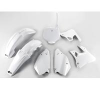 Kit Di Carenatura Plastica Compatibile Con Yamaha Yz 125 250 96-99 Bianco