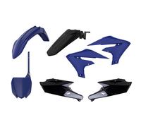 POLISPORT Kit plastica blu/nera Yamaha YZ250/450F, nero