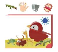 Kit di carta artigianale 3D - Scultura manuale in carta 3D - Progetto educativo per adolescenti principianti appassionati di creatività a casa o in classe