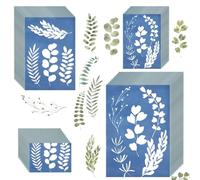 Kit di carta cianotipo da 100 fogli per stampe solari in formato A4/A5/A6/A7, carta da stampa resistente all'acqua per bricolage e apprendimento